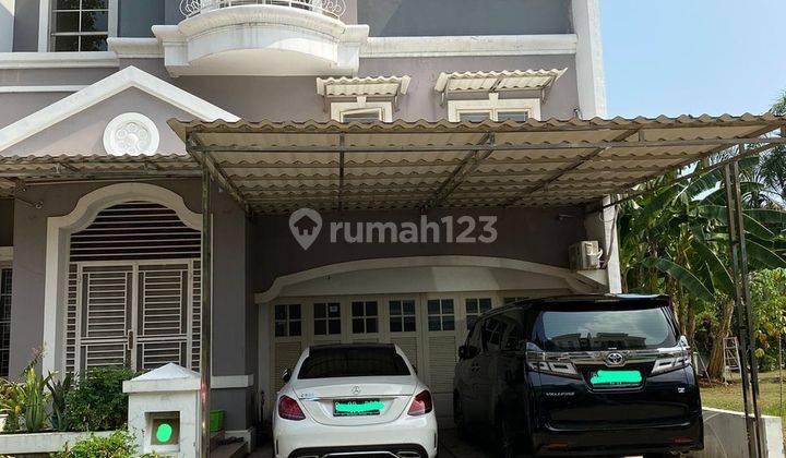 Dijual Rumah Full Furnished di Cluster Cendana Hadap Utara 1