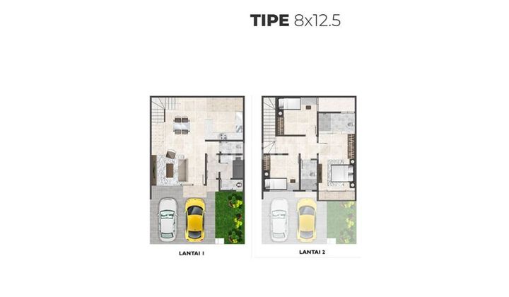 Dijual Rumah Cluster Dallas Type Peach Posisi Hoek Pik2