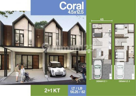 Dijual Atau Takeover Rumah Cluster Denver Uk 4,5x12,5 Badan