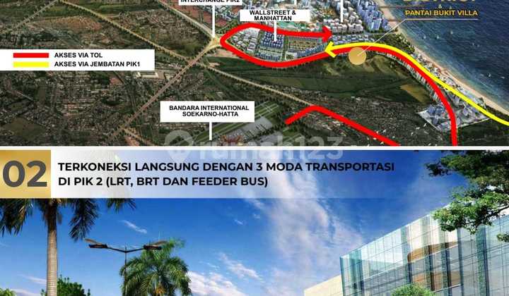 Kavling Komersil Thamrin Center, Pantai Indah Kapuk 2 Kavling Komersil Thamrin Center, Pantai Indah Kapuk 2