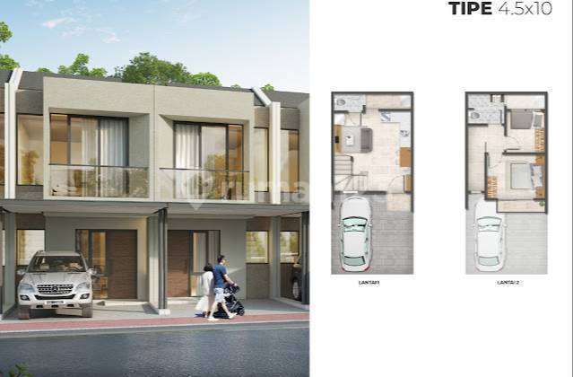 Rumah Cluster Milenial Cluster Baltimore Type Brown Posisi Badan 2