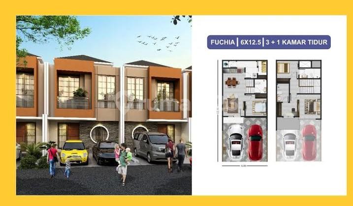 Dijual Rumah Tahap 2 Cluster Miami Uk 6x12,5 2