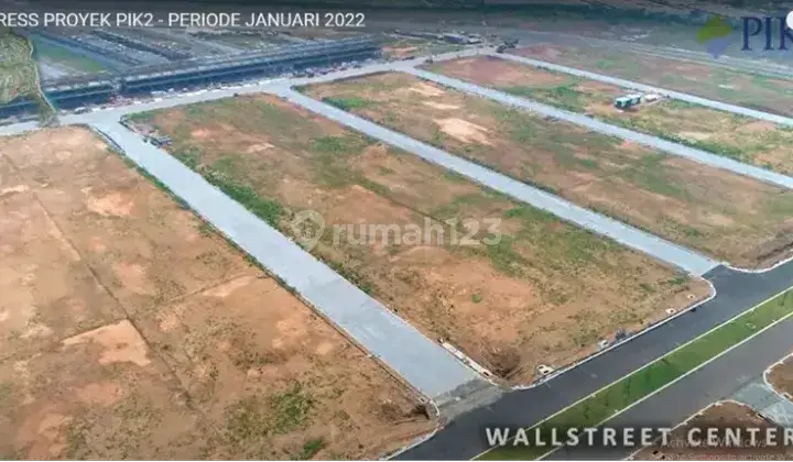 Kavling Wallstreet Uk 450m2 Pik2 Posisi Badan  1