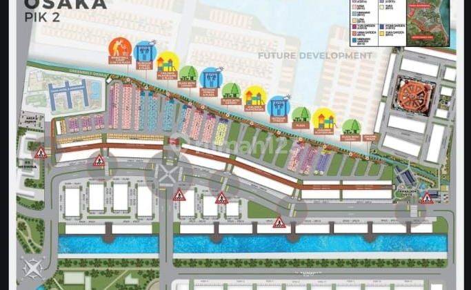 Dijual cepat rumah Osaka residence 6x10 3 lantai tipe Hana 2