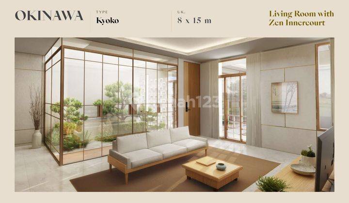 Rumah Pik 2 Pasir Putih Residences 8x15 3 Lantai 3 Bedroom Brand New 1