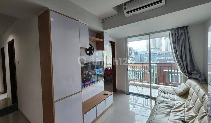 Apartment Spinghill Terrace Kemayoran 99m2 3br Furnished View Pool Lantai Rendah Siap Huni  2