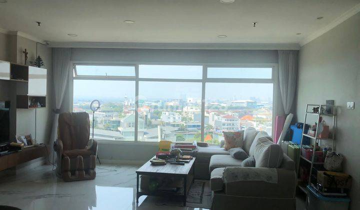 Apartemen Pantai Mutiara Damar 2+1BR Semi Furnished Full Renovasi Seaview HGB 1