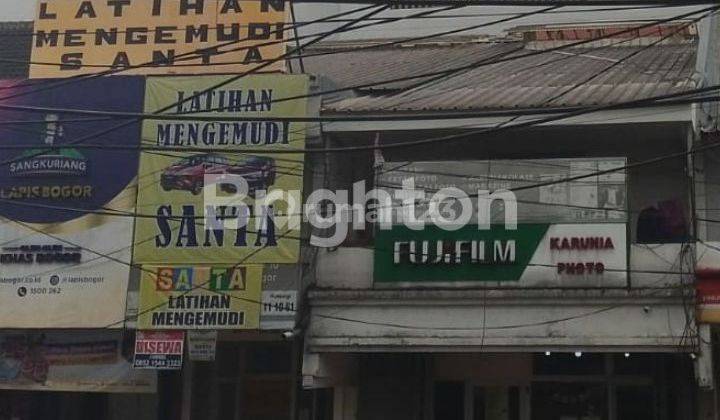 RUKO STRATEGIS DI JLN PAJAJARAN UJUNG WARUNG JAMBU BOGOR 1