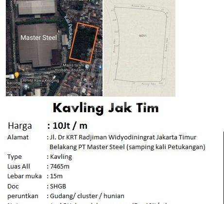 Kavling di Area Jaktim, Lokasi Strategis Dan Harga Oke 1