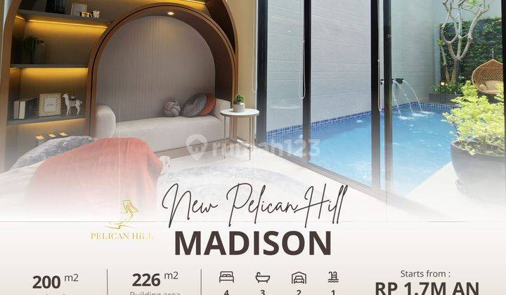Rumah New Pelican Hill,new Concept, New Cluster, New Gate