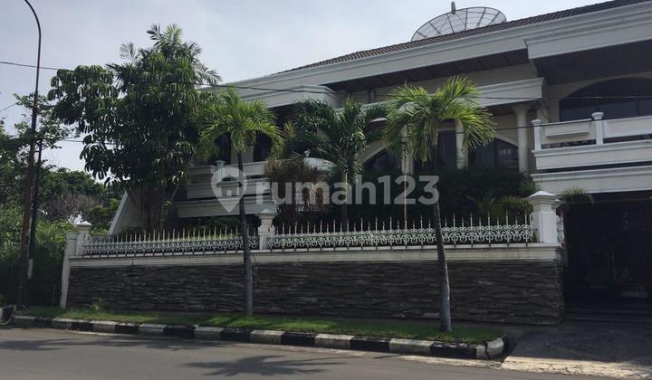 1 565. Dijual Rumah Mewah - Kertajaya Indah Timur, Surabaya Lokasi Premium • Hook • Bangunan Besar & Siap Huni 2