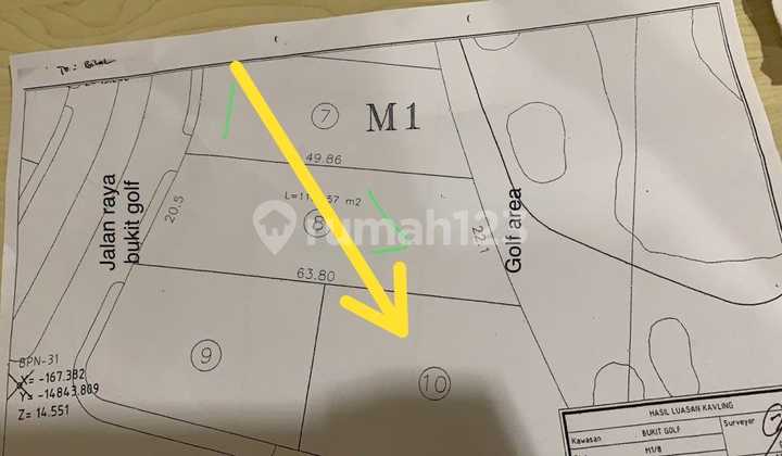 1 574 Jual Tanah Murah Citraland Bukit Golf Siap Bangun