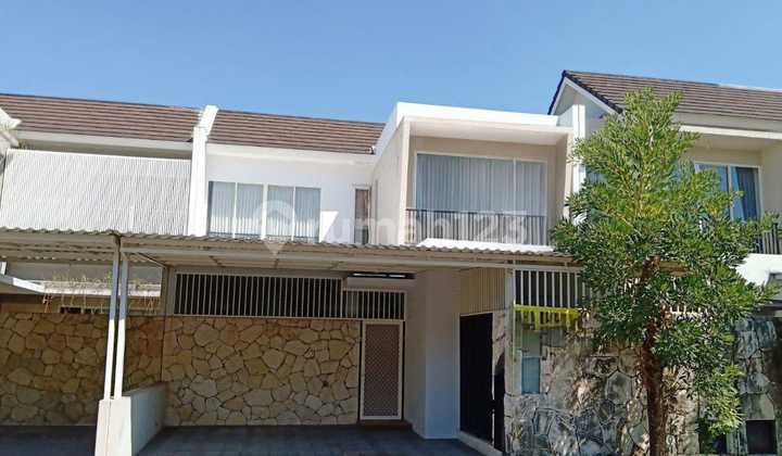 JUAL RUMAH SEMI FURNISHED DI FOREST MANSION SBY BARAT