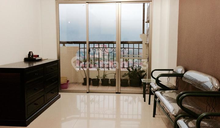 1 415. Dijual Unit Apartment Siap Huni Waterplace Tower C 2 BR Bagus Furnished – View Kota & Hadap Selatan!!