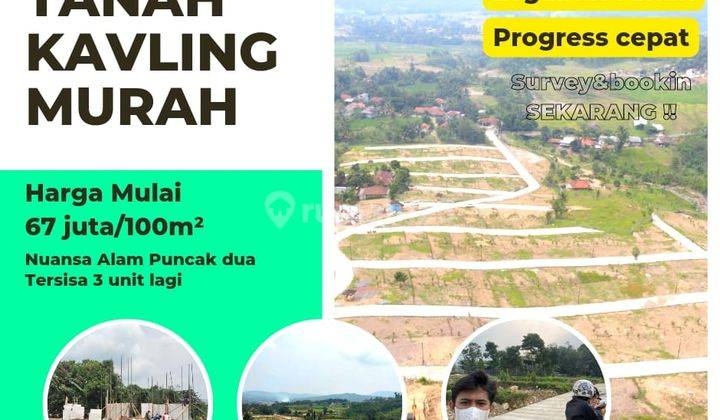 Tanah Siap Bangun di Puncak Dua Bogor SHM 100 m² 3