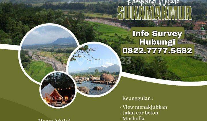 Tanah Kavling Puncak 2 Bogor View Pegunungan 1
