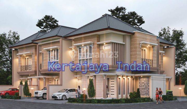 Li45 46. Rumah Gress Perumahan Elit Kertajaya Indah Surabaya 1