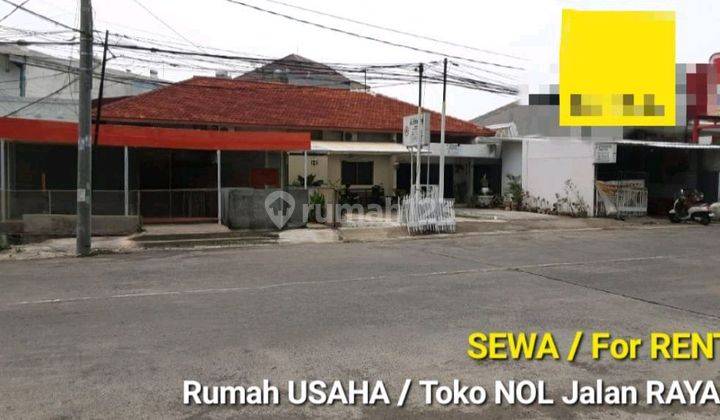 Disewakan Rumah Usaha Toko Raya Kupang Baru Surabaya 1