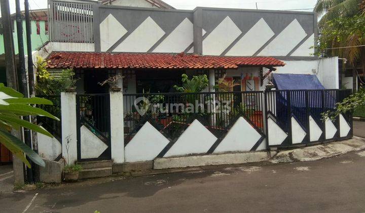 Dijual rumah Nego Sampai Jadi di Pondok Pucung Indah 2, Deket Bintaro sektor 9 ( lokasi dataran tinggi/Bebas Banjir) view menghadap Taman komplek  1