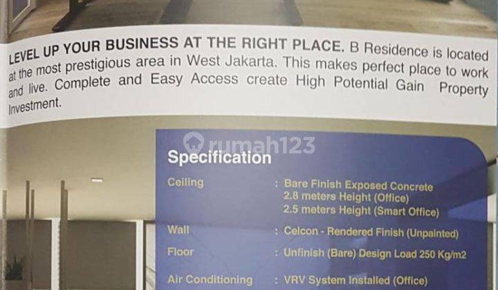 Perkantoran di Grogol, Jakarta Barat 74 m Baru 4