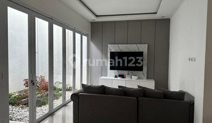 Modern Minimalist House Fully Furnished in Ciwaruga