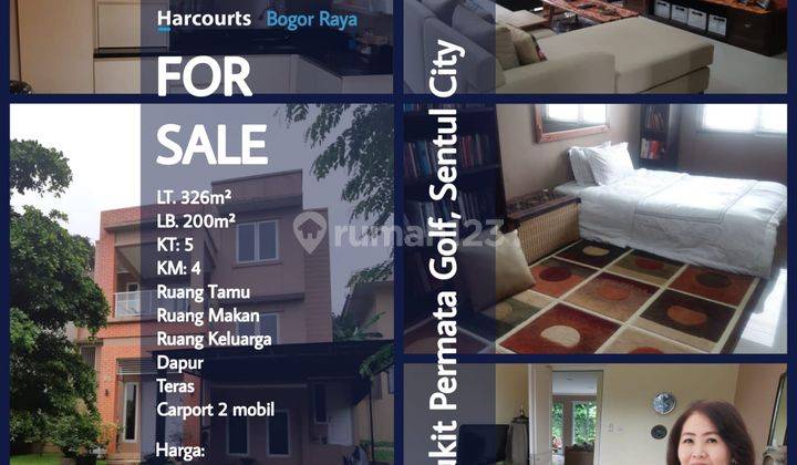 Rumah Dijual di Perumahan Bukit Permata Golf Sentul City Bogor  2