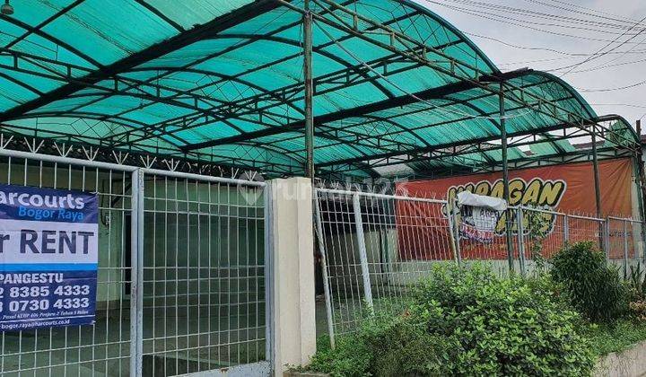 Disewakan Tempat Usaha Bogor Selatan di Pinggir Jalan 1