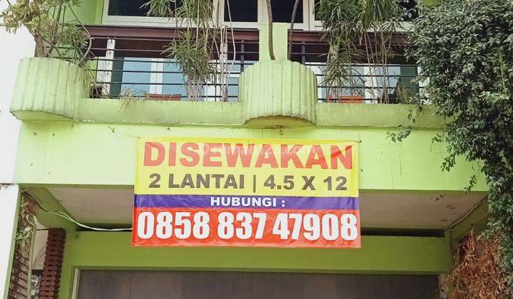 Disewakan Ruko 2 Lt Lokasi Strategis di Sukasari Kota Bogor Timur 1