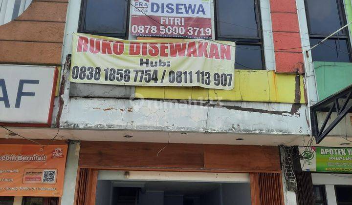 Disewakan Ruko 2 Lt di Pinggir Jl. Raya Tajur Kota Bogor Selatan 1
