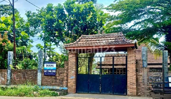  Dijual Rumah Joglo Siap Huni dengan lahan luas di Cimande Caringin (RL) 2