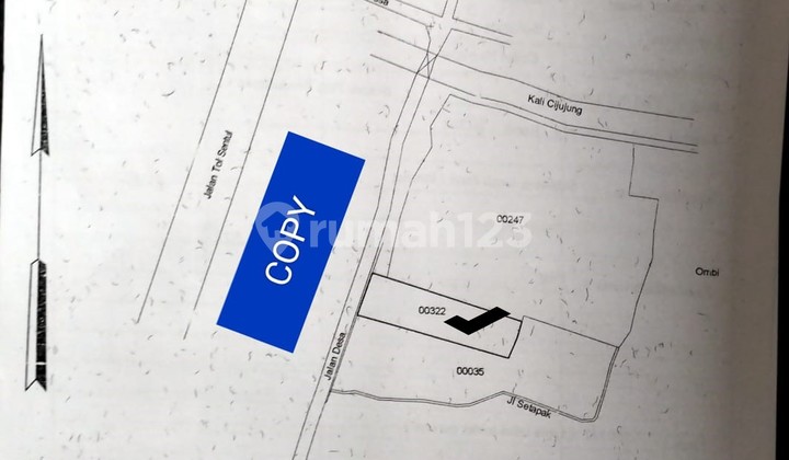 Kavling 500 Meter Persegi Cadas Ngampar Sukaraja Kabupaten Bogor