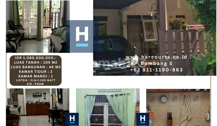 Rumah Satu Lantai Perumahan Taman Yasmin Sektor 1 Cilendek Barat Bogor