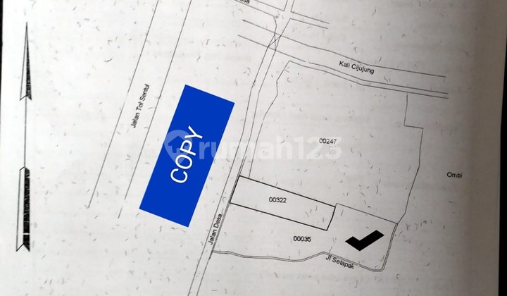 Kavling 1.350 Meter Persegi Cada Ngampar Sukaraja Kabupaten Bogor