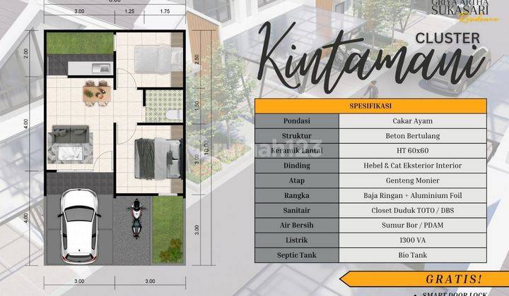 Rumah Cluster Pekerja Bandara Soetta Tangerang 2