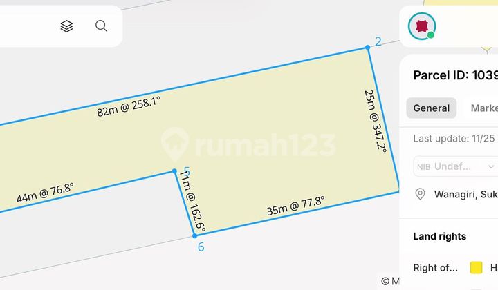 Vacant Land in Wonogiri Buleleng Area Vacant Land in Wonogiri Buleleng Area