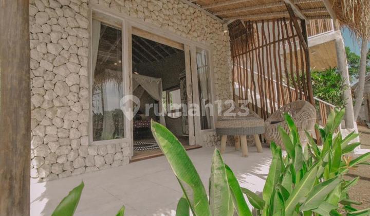 Wooden Villa full View 2 Lantai Bagus di Jalan Pantai Kedungu SHM 2