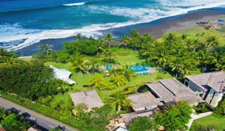 Villa Besar Beachfront di Area Pantai Pererenan Bali 2