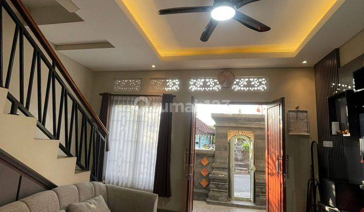 Nice 2 Storey House Semi Furnished SHM on Jalan Taman Weda Sari, Denpasar 2