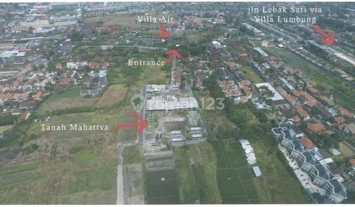 Tanah di Lebak Sari, Petitenget Seminyak, Badung SHM 8.180 m² 2