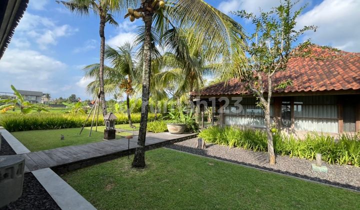 VILLA JOGLO WITH RICEFIELD VIEW NEAR NUANU NYANYI BALI