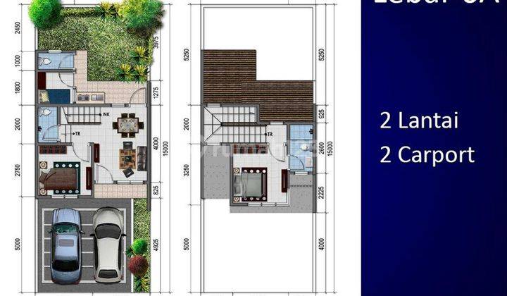 Rumah 2lt 6x15 90m Type 2kt Cluster Mississippi Jgc Cakung 2