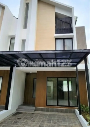 2-story house with attic, 5x17, 3 bedrooms, Yarra Essence, JGC Jakarta Garden City