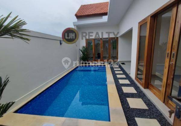 2 bedrooms villa for rent at Canggu, strategic location with new building 1