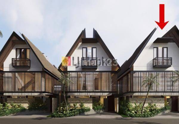 3 bedrooms villa for sale at Padang Linjong, Canggu, strategic location with new building, only 7 minutes to Batu Bolong Beach 1