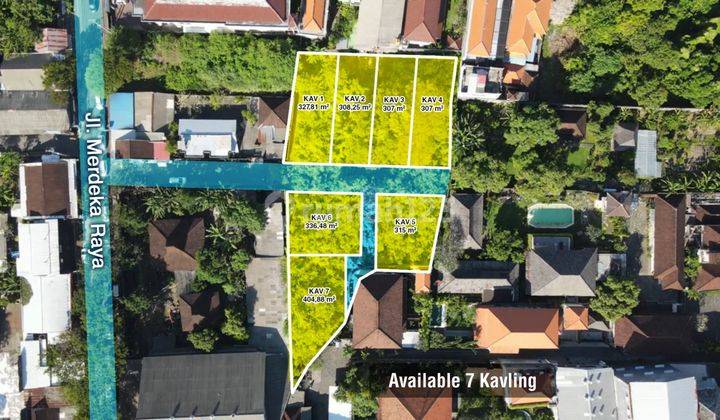 Hot Sale Land For Sale In Sunset Road Area Jl Merdeka Raya, Ready 7 Kav 1