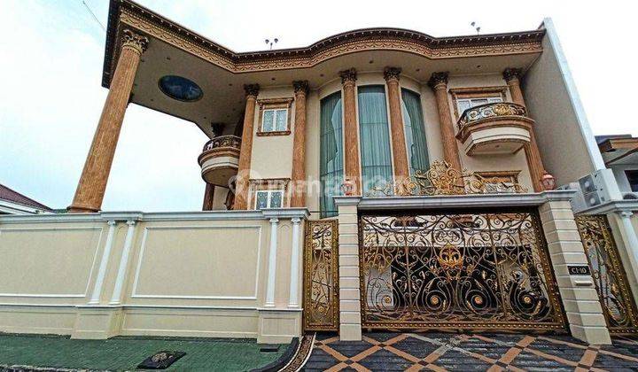 TURUN HARGA !!!! RUMAH MEWAH DI JUAL DI INTERCON KEBUN JERUK  1