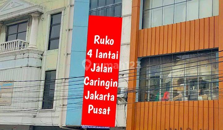 Ruko 4 lantai strategis kawasan bisnis di Cideng Jakarta Pusat 1