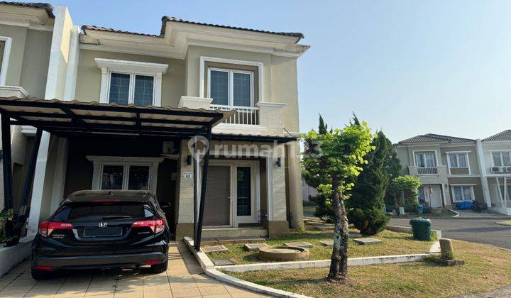 Disewakan Rumah Hoek 2lantai Cluster Monaco Village Gadingserpong 1