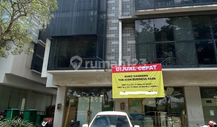 RUKO BSD SALE Ruko GANDENG Icon Business Park BSD-2 unit