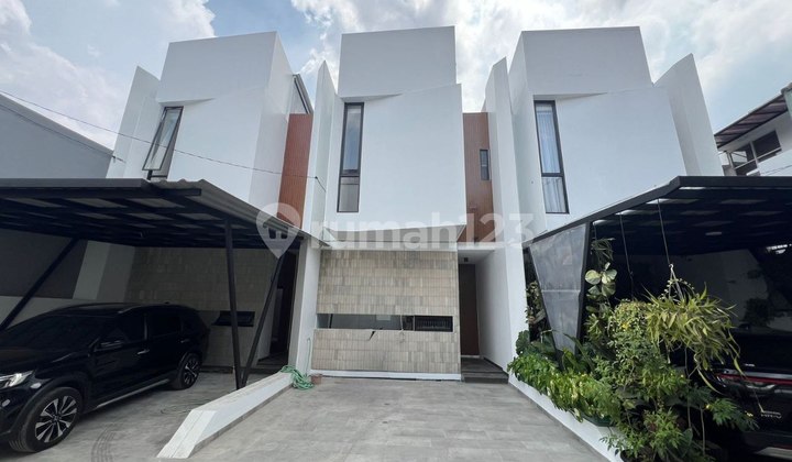 Rumah Modern 2lt 100m Ke St. Lrt Jtbening Di Curug Pd Kelapa 1